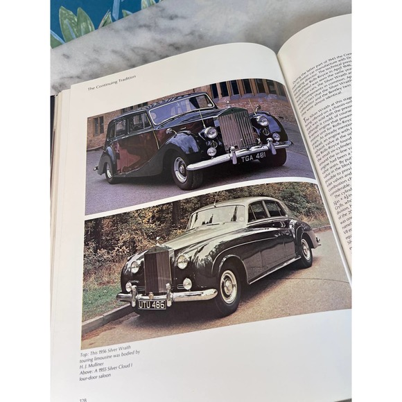 Vintage Rolls Royce Coffee Table Book - Picture 4 of 7